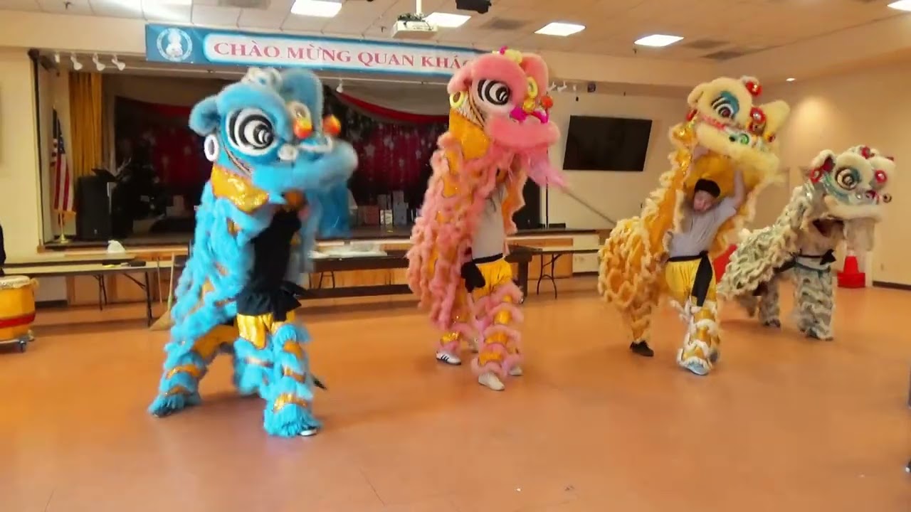 Lion Dance Practice 2026 Lunar New Year