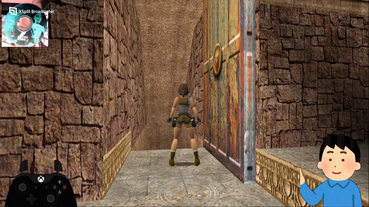 古墓奇兵 Tomb Raider 1 PC CD (1996) Palace Midas 希臘米達斯宮殿
