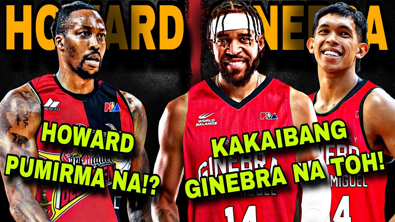 WOW! NBA STAR MCGEE AT THIRDY RAVENA BAGONG MUKA NA NG GINEBRA! | DWIGHT HOWARD KINUHA NA NG SMB!