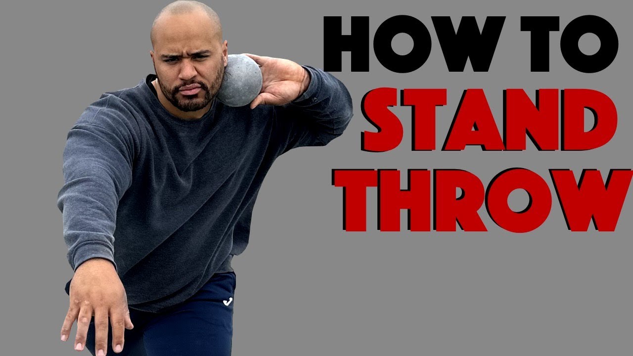 How To Stand Throw in the SHOT PUT (Beginners Guide and Drills)