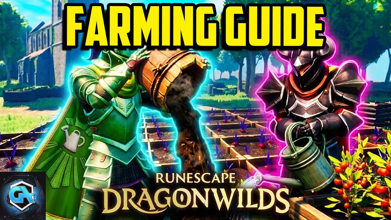 Полный гайд по фермерству в RuneScape: Dragonwilds | Быстрая прокачка и основы Farming! #dragonwilds