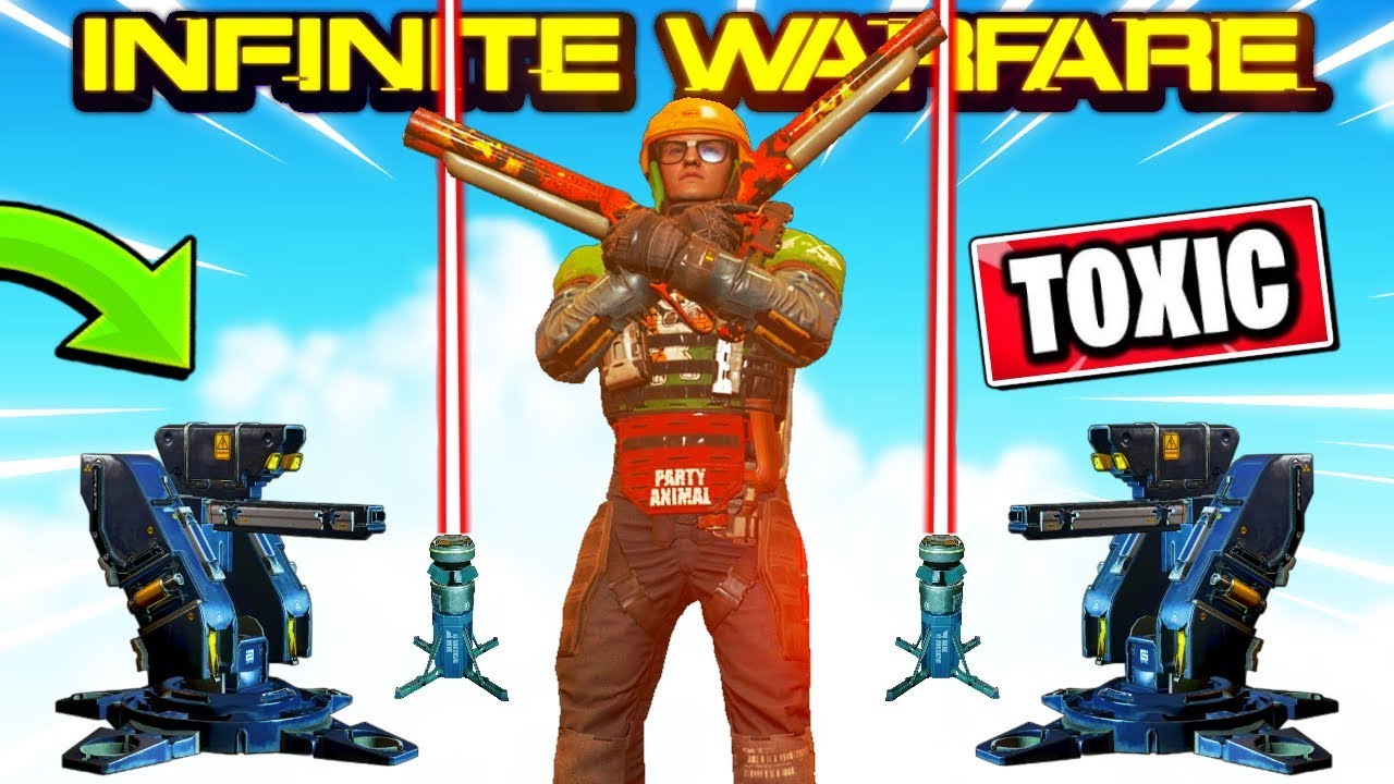 the most TOXIC PLAYER on INFINITE WARFARE! 😱