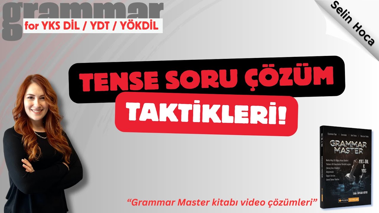 YDT/YDS/YÖKDİL için TENSE soru çözümü ve taktikler 🎯