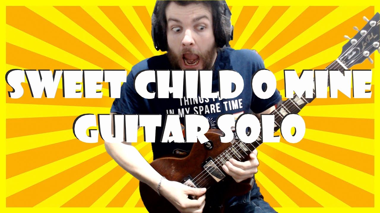 Sweet Child O Mine Cover - Solo & Backing Track