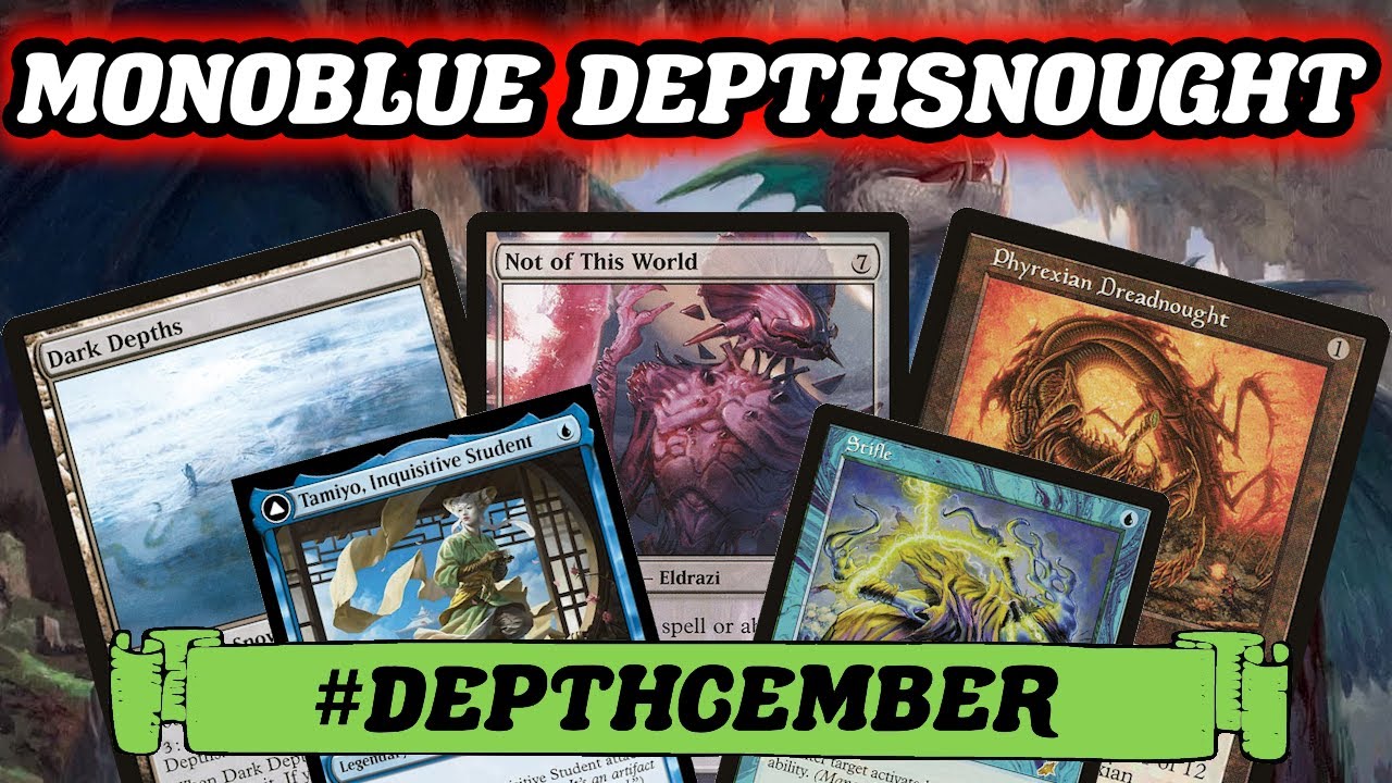 MONOBLUE DEPTHSNOUGHT! Legacy Marit Lage Combo Alongside Phyrexian Dreadnought Combo MTG