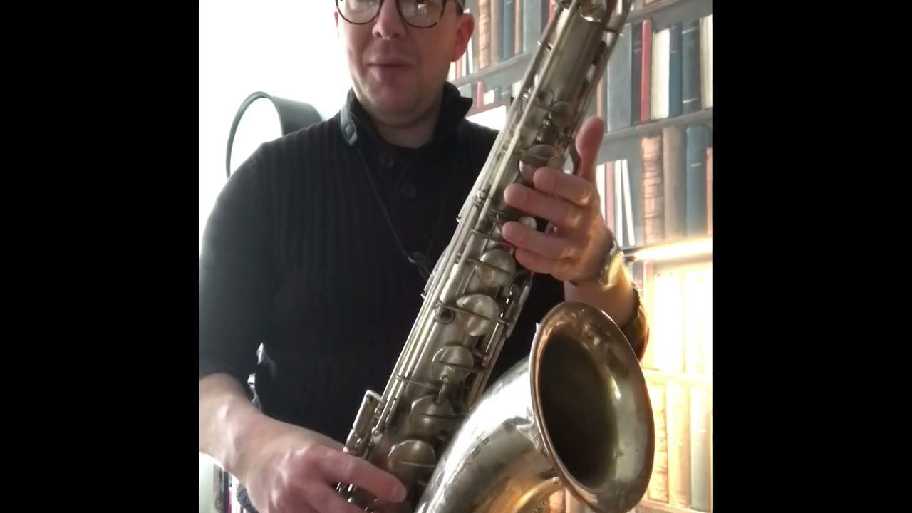 Selmer Large Bore Era Tenor Sax 1930 - VSO Demo by Phil Shotton