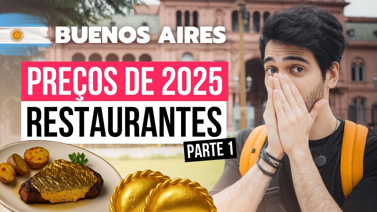 Buenos Aires 2025: QUANTO CUSTA comer fora? | PREÇOS ATUAIS de RESTAURANTES | Parte 1