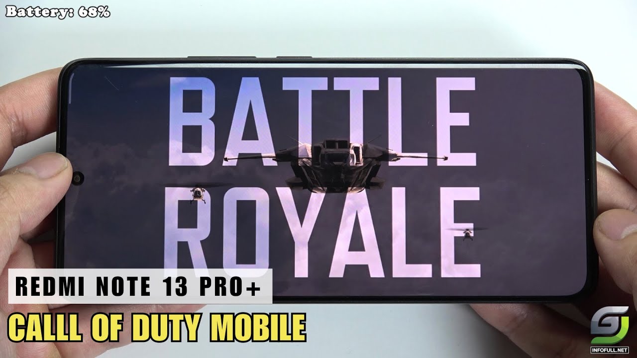 Xiaomi Redmi Note 13 Pro Plus test game Call of Duty Mobile CODM | Dimensity 7200 Ultra