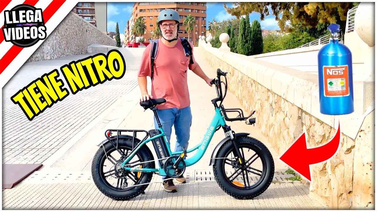 ENGWE L20 Boost: La BICICLETA ELECTRICA Fat Bike con MODO BOOST