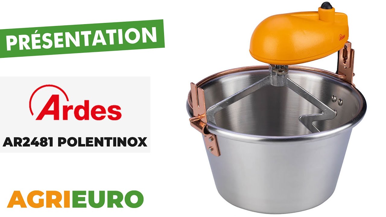 Ardes AR2481 POLENTINOX - Chaudron électrique en acier Inox - Présentation