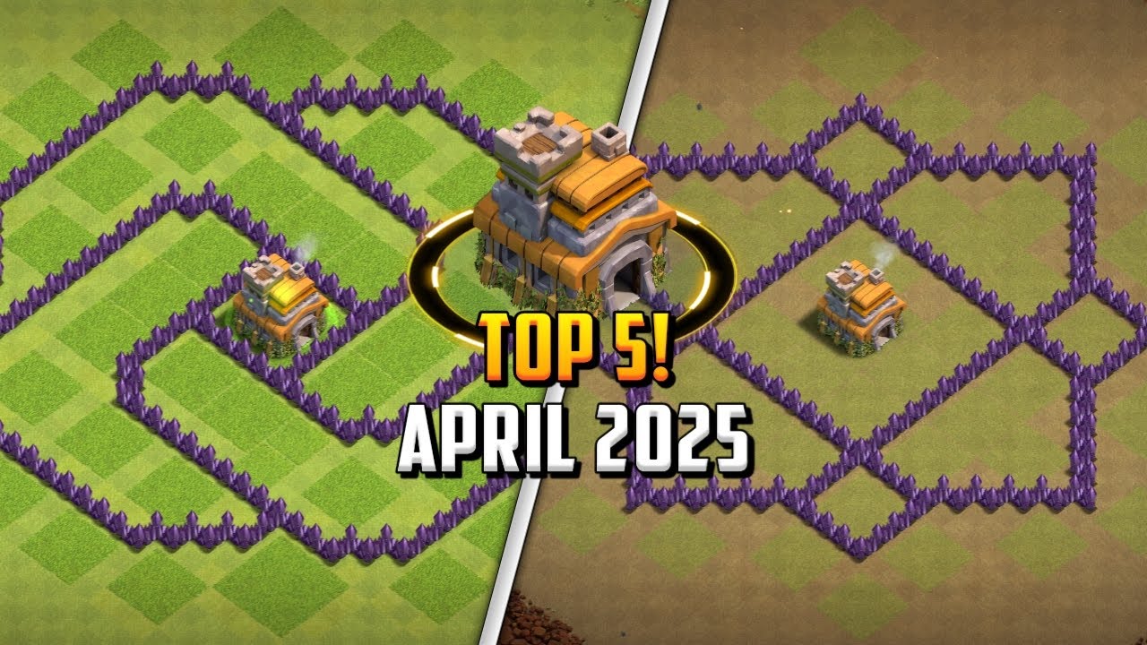TOP 5! Plan bazy w Town Hall 7 (TH7) + Kopiuj link 2025 | Clash of Clans