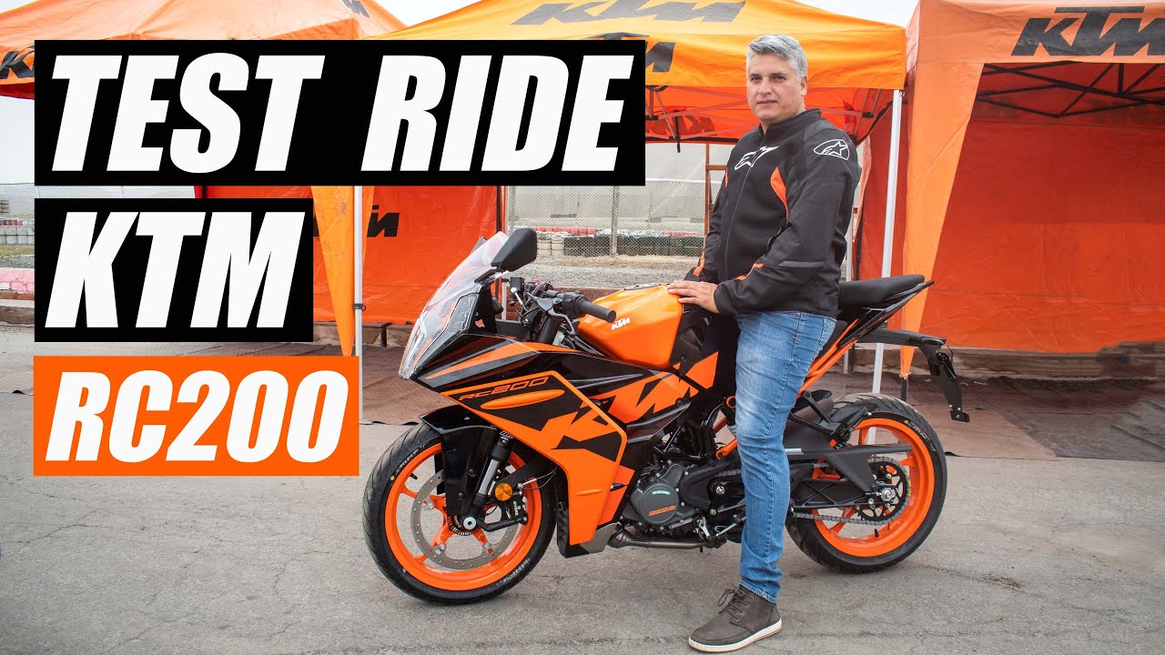 TEST RIDE #067 (RÁPIDO) / NUEVA KTM RC 200 ABS / KTM PERÚ / SOCOPUR / CARLOS PALOMINO