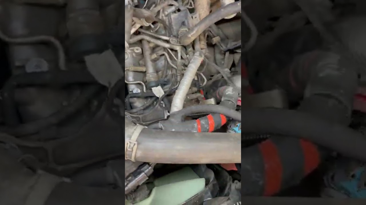 Duramax 6.6L LML fuel system replacement, failed injection pump - partially disassembled