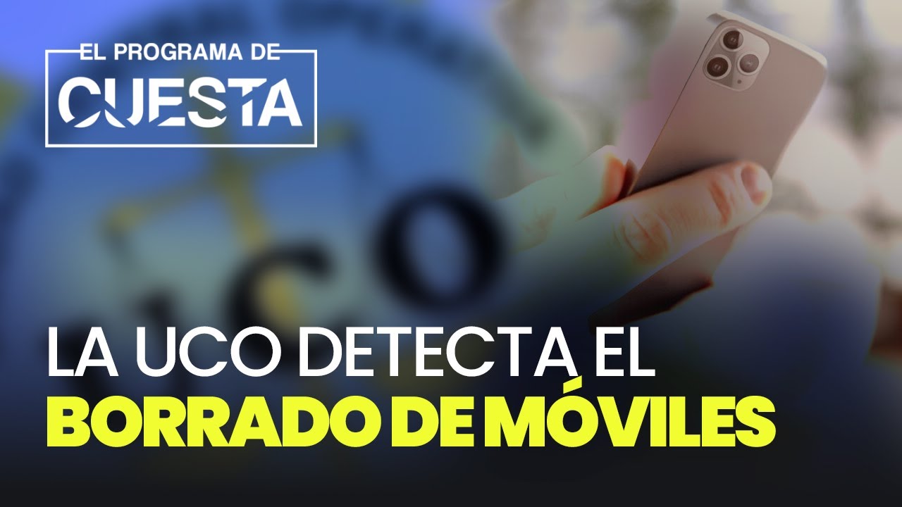 La UCO detecta el borrado masivo de móviles del Gobierno: eliminaron los mensajes con Aldama