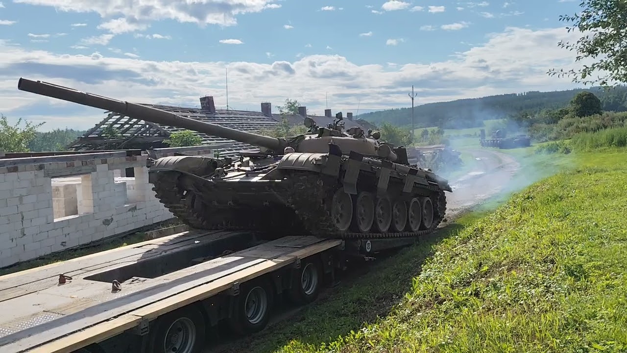 T-72 nakládka