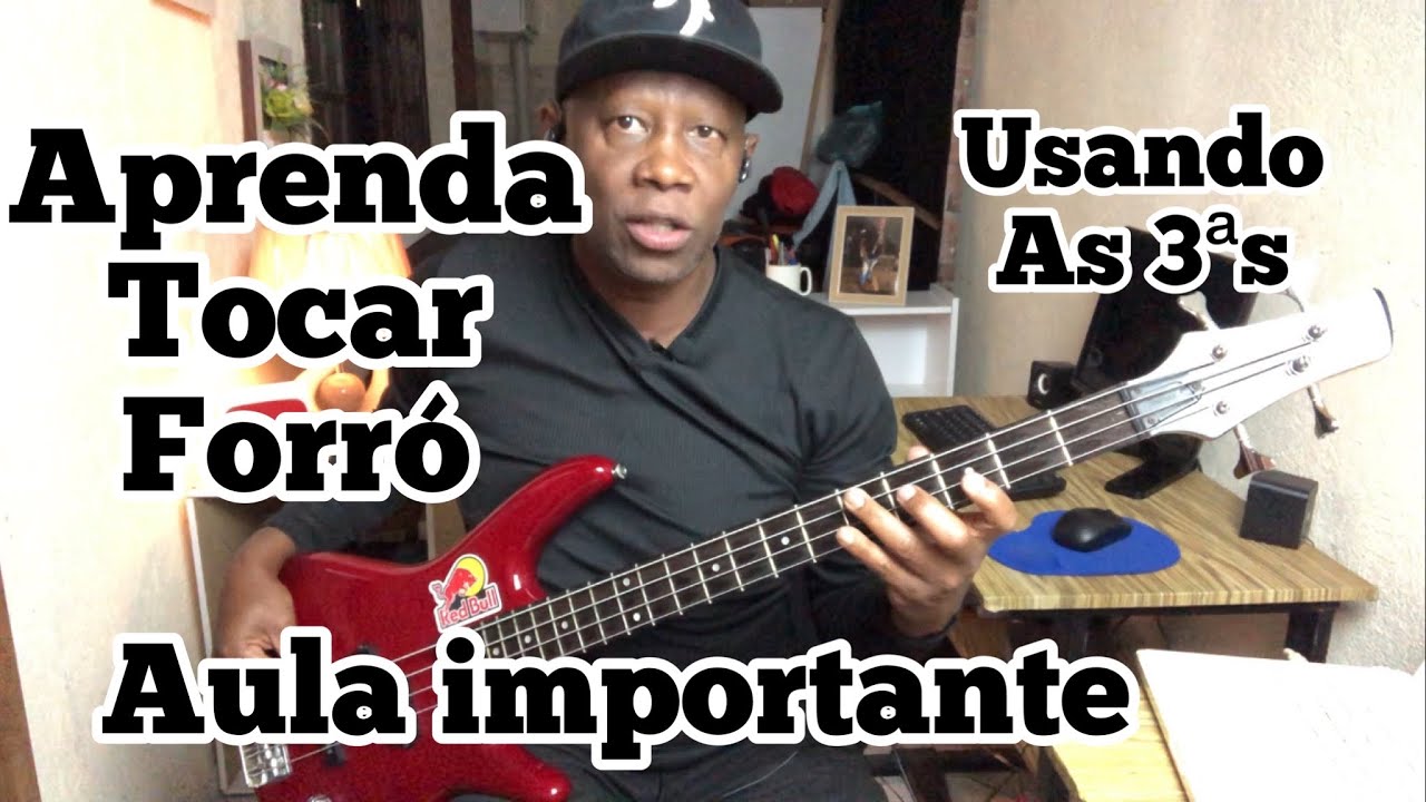 APRENDA TOCAR FORRÓ NO CONTRABAIXO // USANDO AS 3ªs E AS NOTAS MORTAS// AULA SUPER IMPORTANTE !
