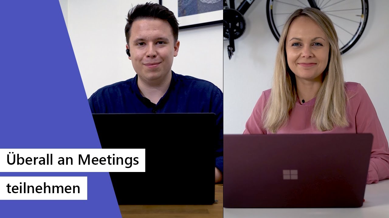 Microsoft Teams Tutorial | &Uuml;berall an Meetings teilnehmen (2020) | Microsoft