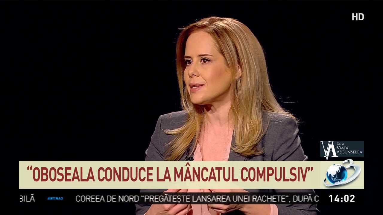 De-a viața ascunselea. Nutriționistul Mihaela Bilic, despre mâncatul compulsiv: Oboseala și plic