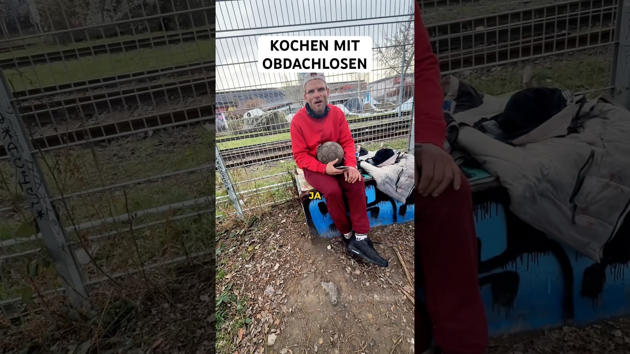 Gemeinsames kochen mit Obdachlosen