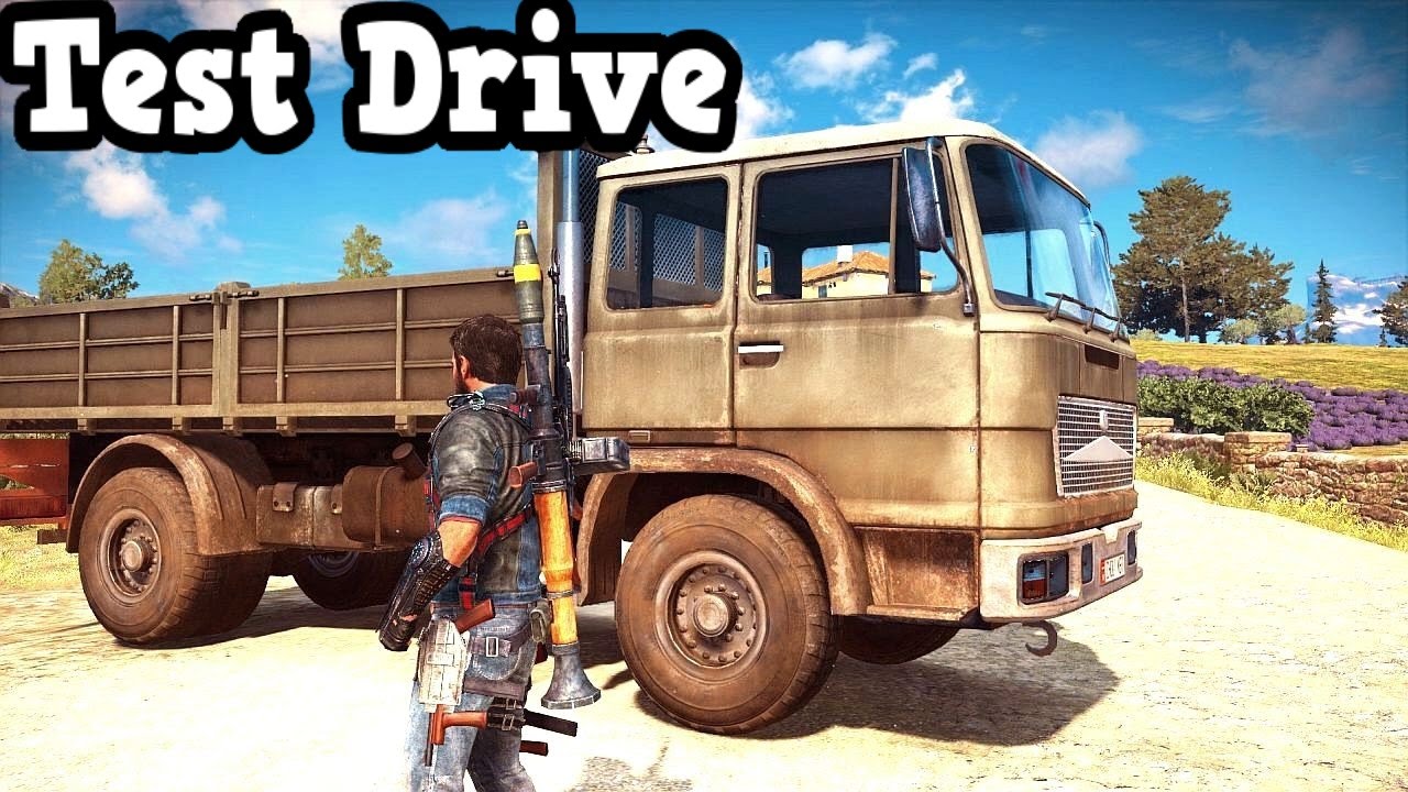 Just Cause 3 PC - Stria Obrero Truck Test Drive