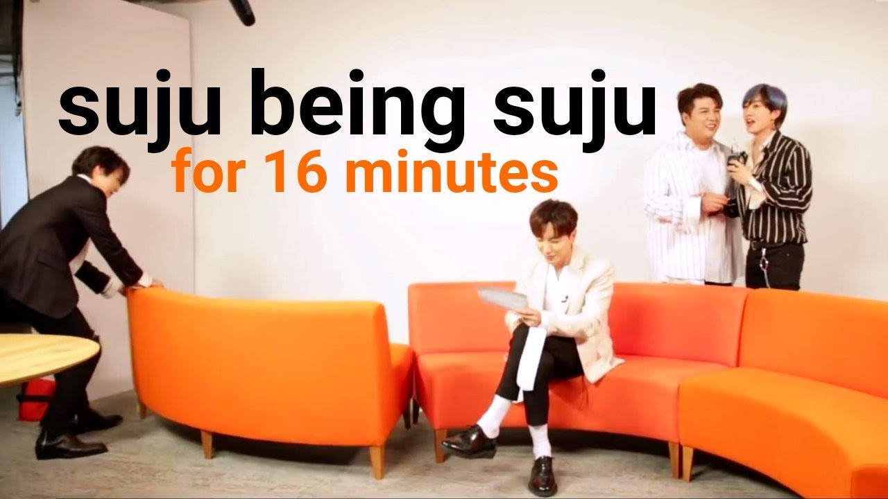 suju being suju for 16 minutes / a loud super junior compilation