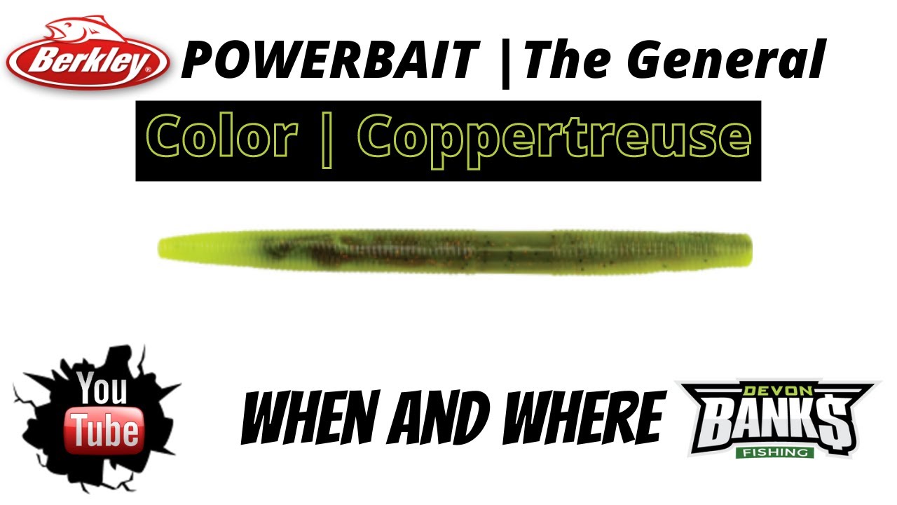 When and Where to use Berkley's Coppertreuse The General