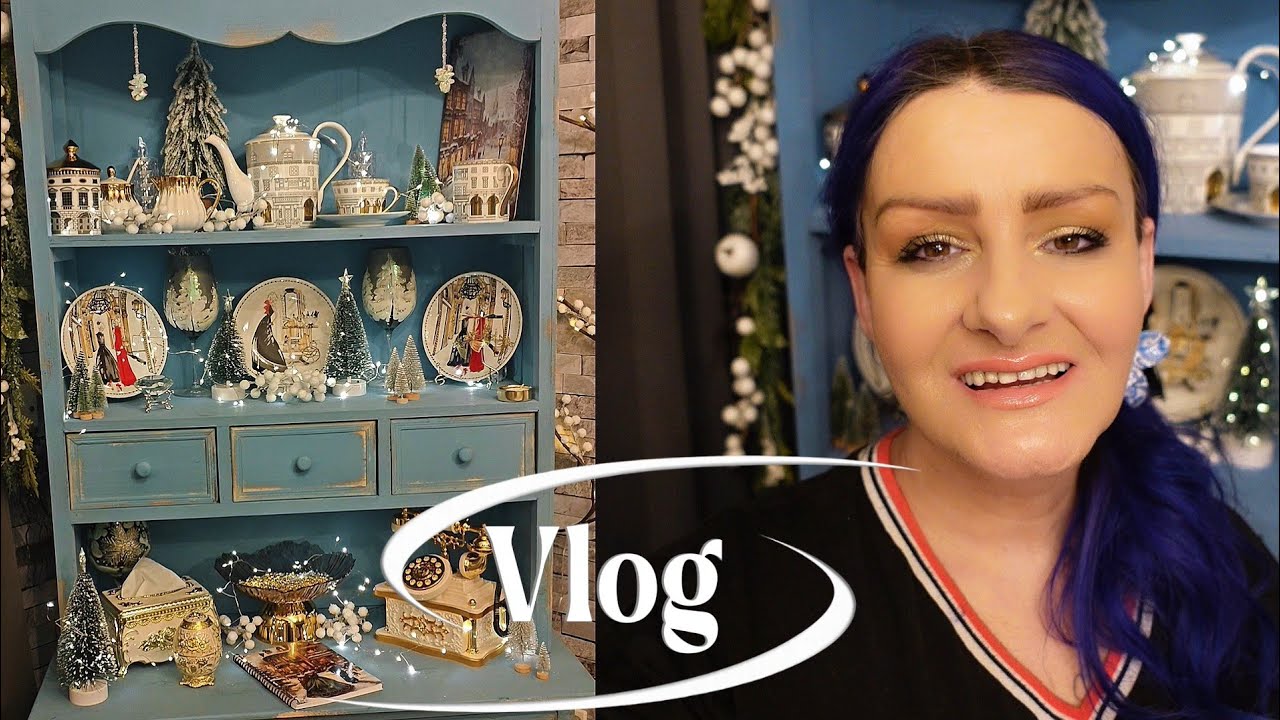 Nowa dekoracja kredensu  Cztery Pory Roku/Śląski obiad ❄️VLOG❄️