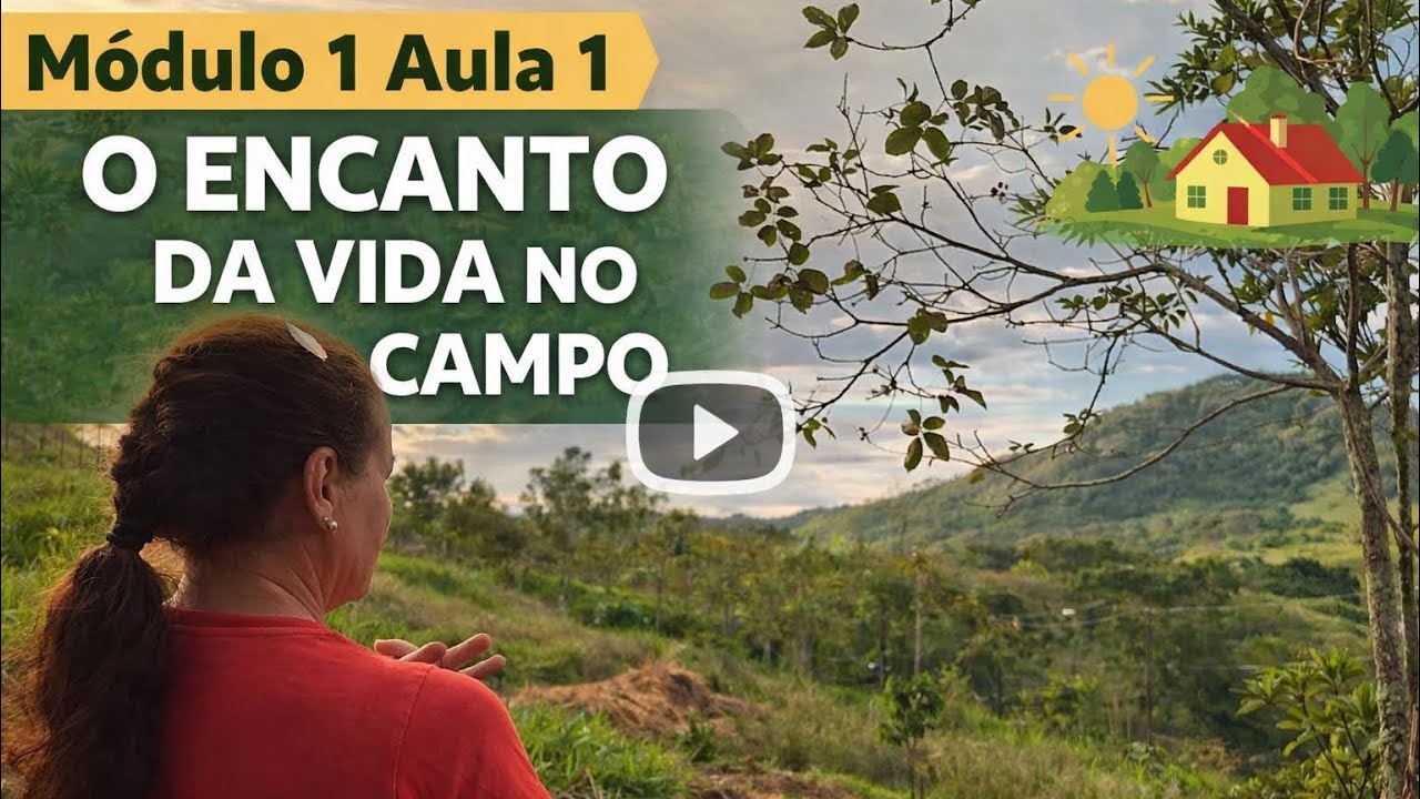 O encanto da vida no campo 