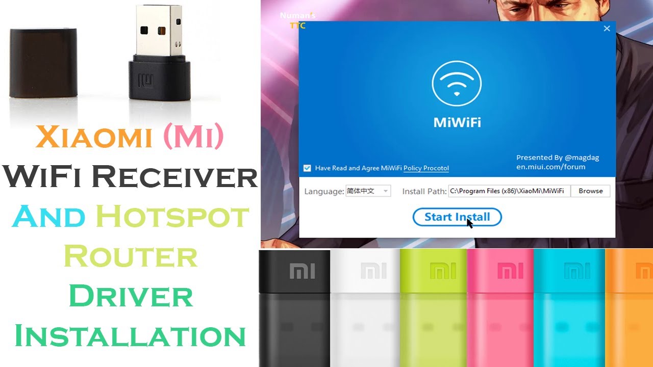Xiaomi (Mi) WiFi Receiver And Hotspot Router Driver Installation (English)
