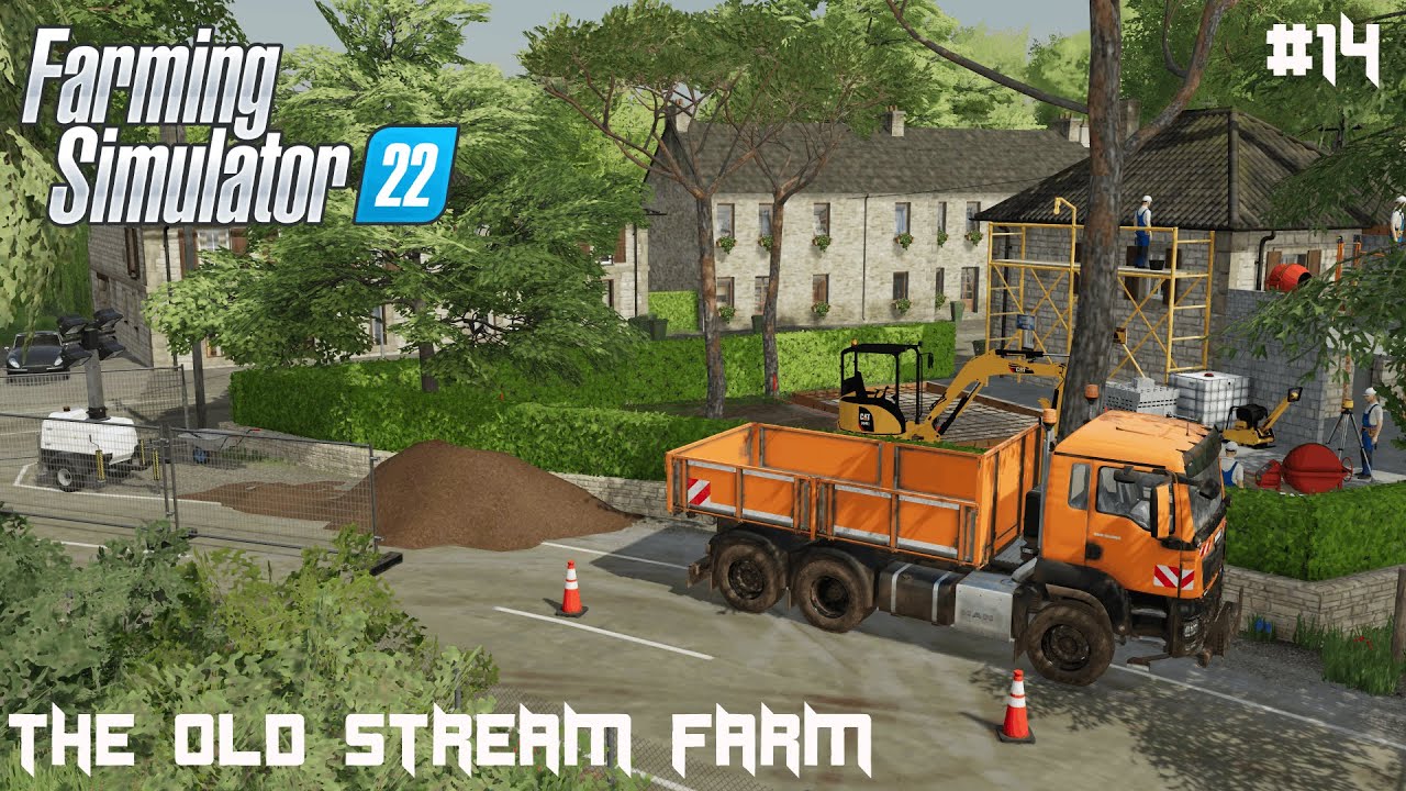 Start new public work - The Old Stream Farm - Farming Simulator 22 - #farmingsimulator