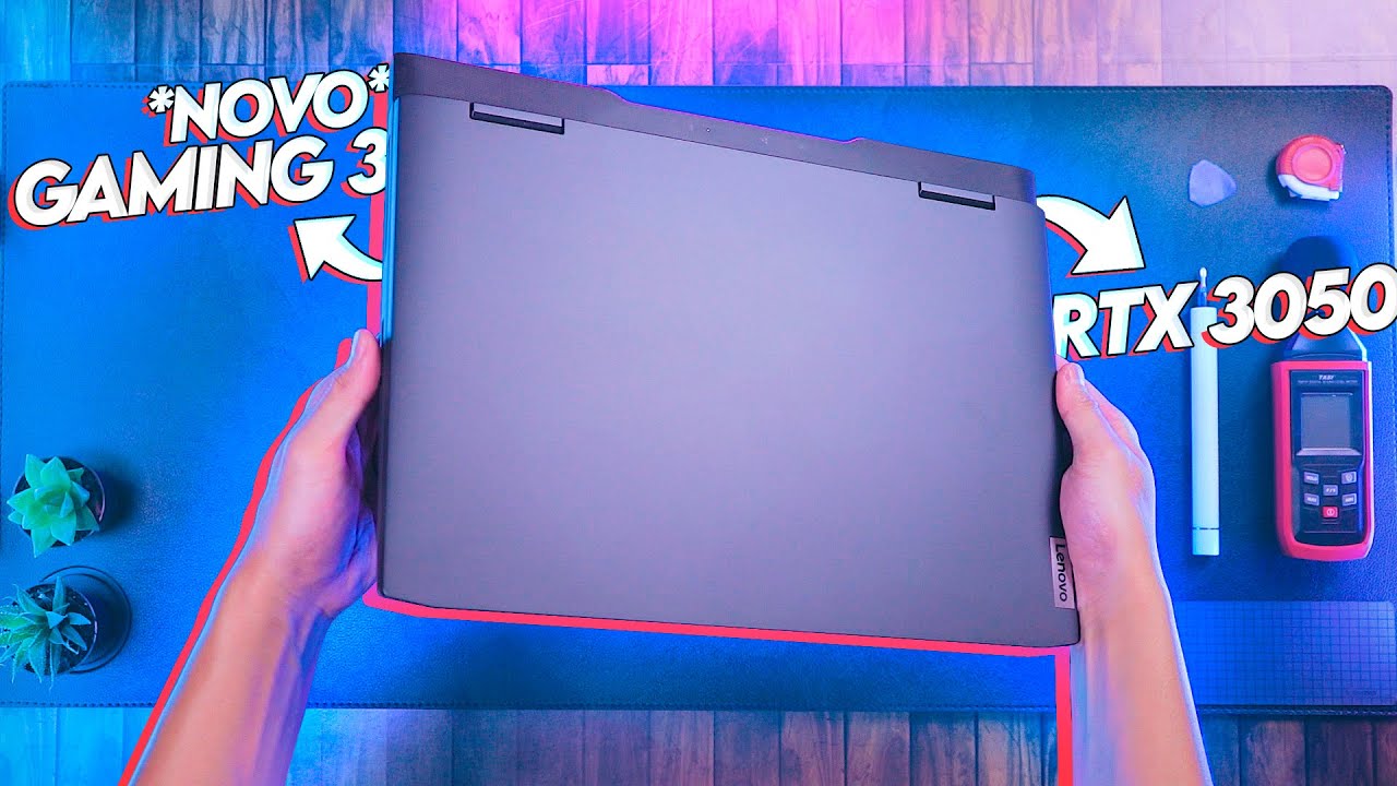 Um MINI LEGION? Unboxing do *NOVO* Ideapad Gaming 3!