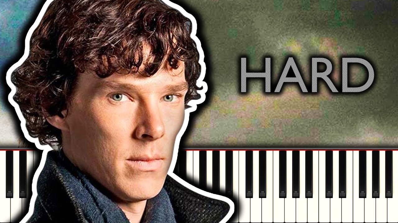 BBC SHERLOCK THEME - Piano Tutorial