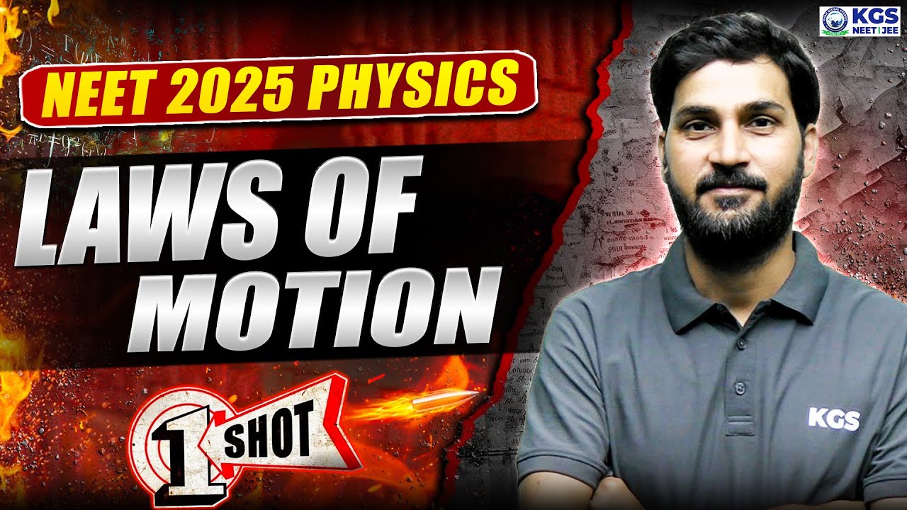 Laws Of Motion One Shot | NEET Physics 2025 | Physics by Akhand Sir | KGS NEET OFFLINE