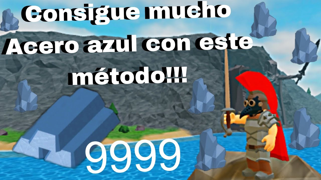 Obtén grandes cantidades de blue steel!!(survival roblox)🗺️⛰️