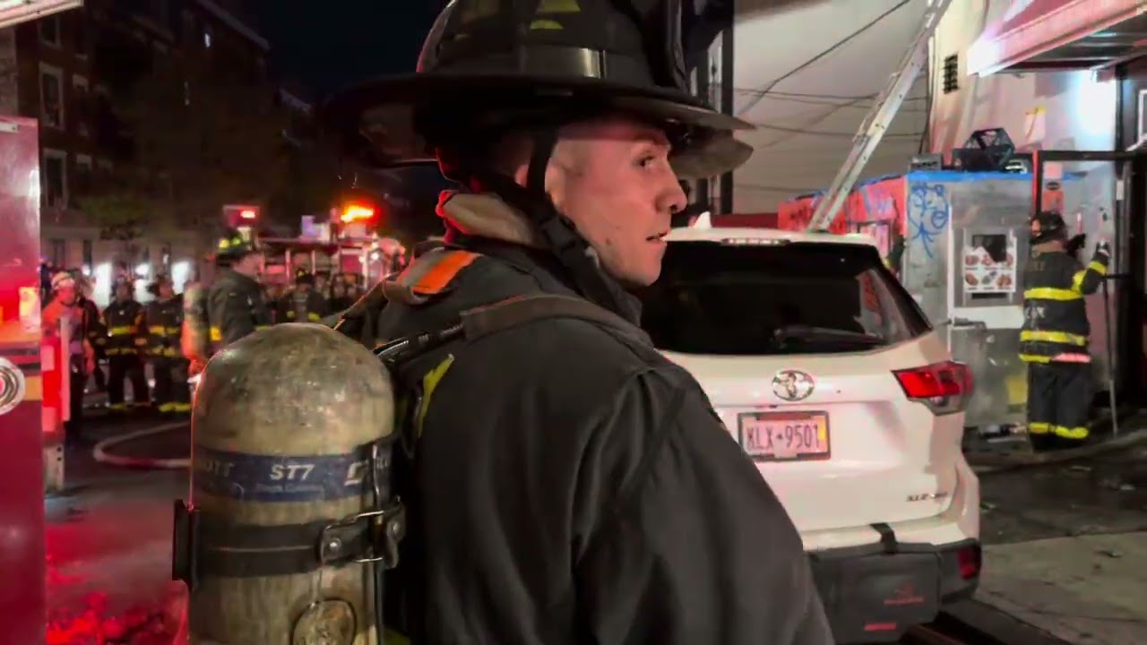 FDNY Bronx 10-75 Box 2920 Fire Ceiling of a Commerical Taxpayer 