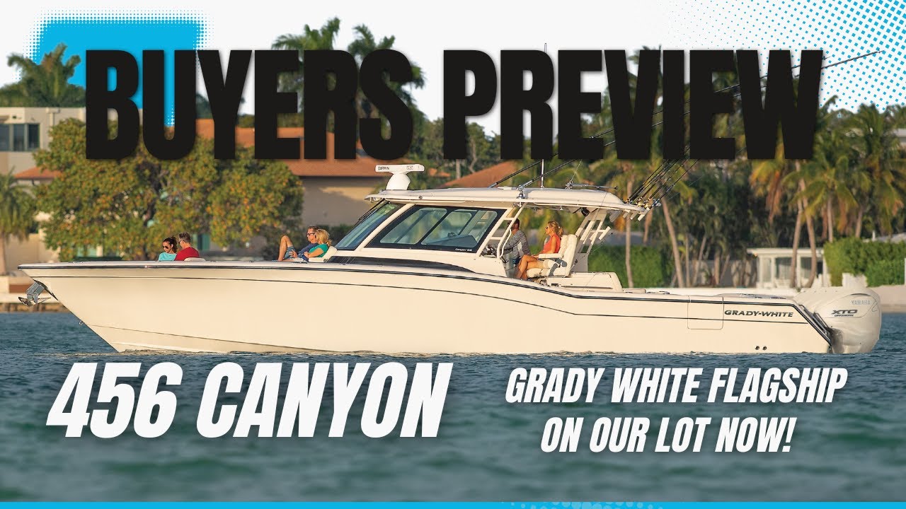 Unleash Your Offshore Adventure: The All-New 2024 Grady-White 456 Canyon at Cannons Marina