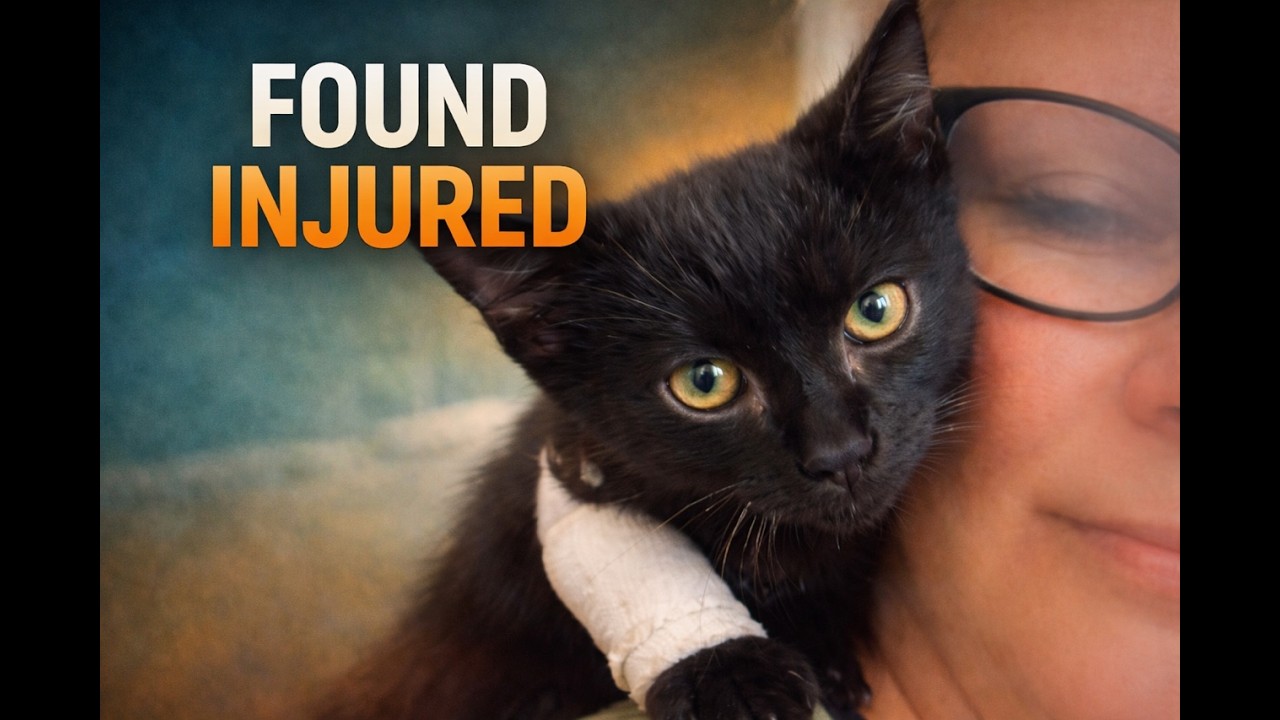 Gatito's Story  (Part 1) Found Injured and Alone
