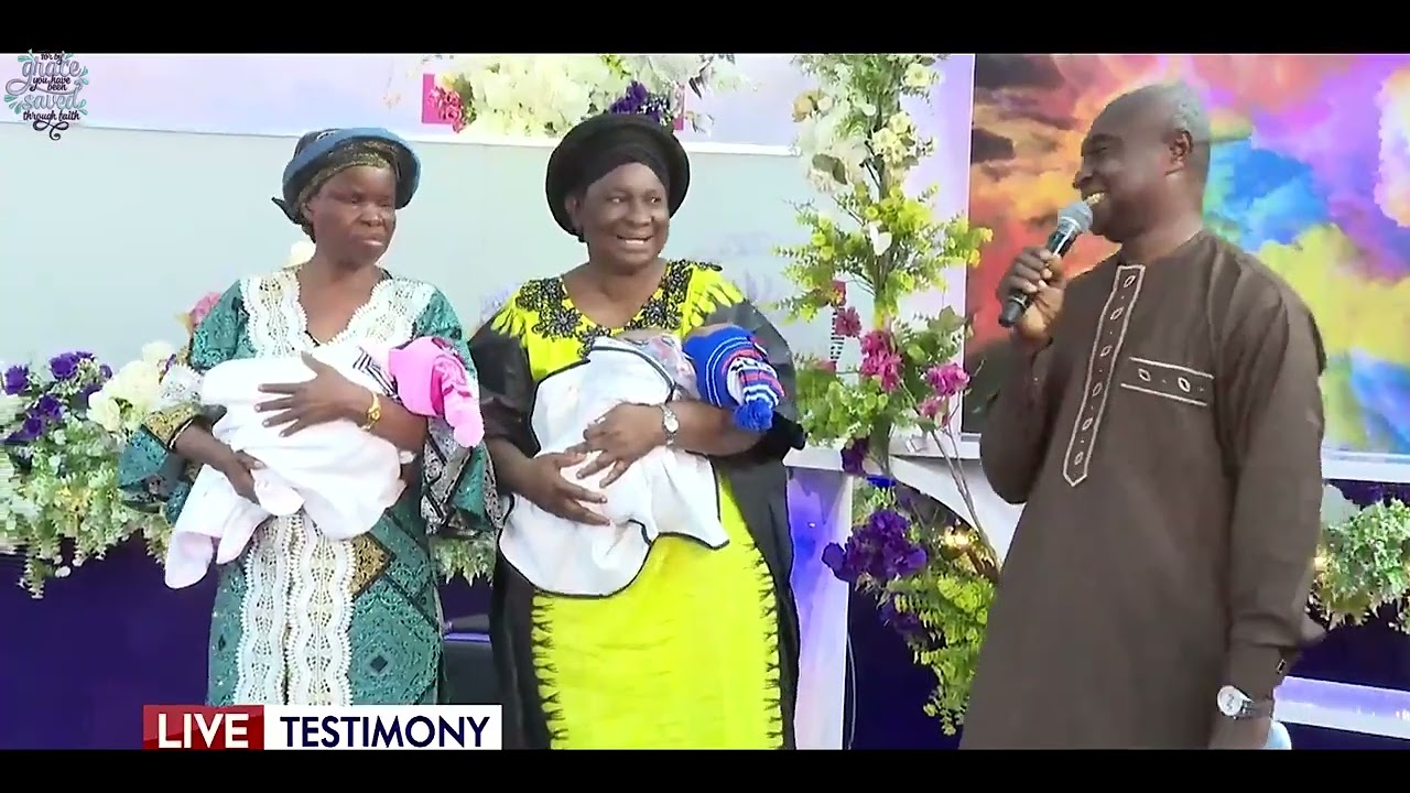(MFM) TWINS BORN AFTER 28 YEARS OF BARRENNESS