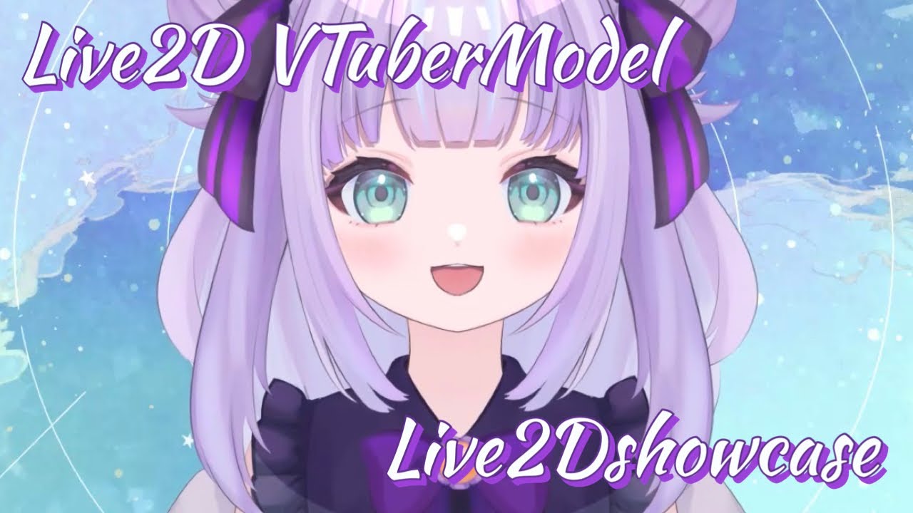 【Live2Dshowcase】紫ストリートガーリーの女の子【VTuberAvatar】