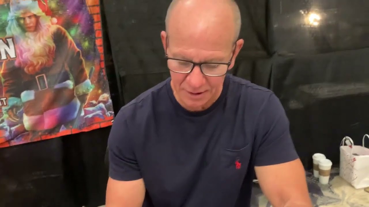 Robert Brian Wilson signing for me at Silver Scream Con in Danvers, MA 9/9/2023 (Part 2)