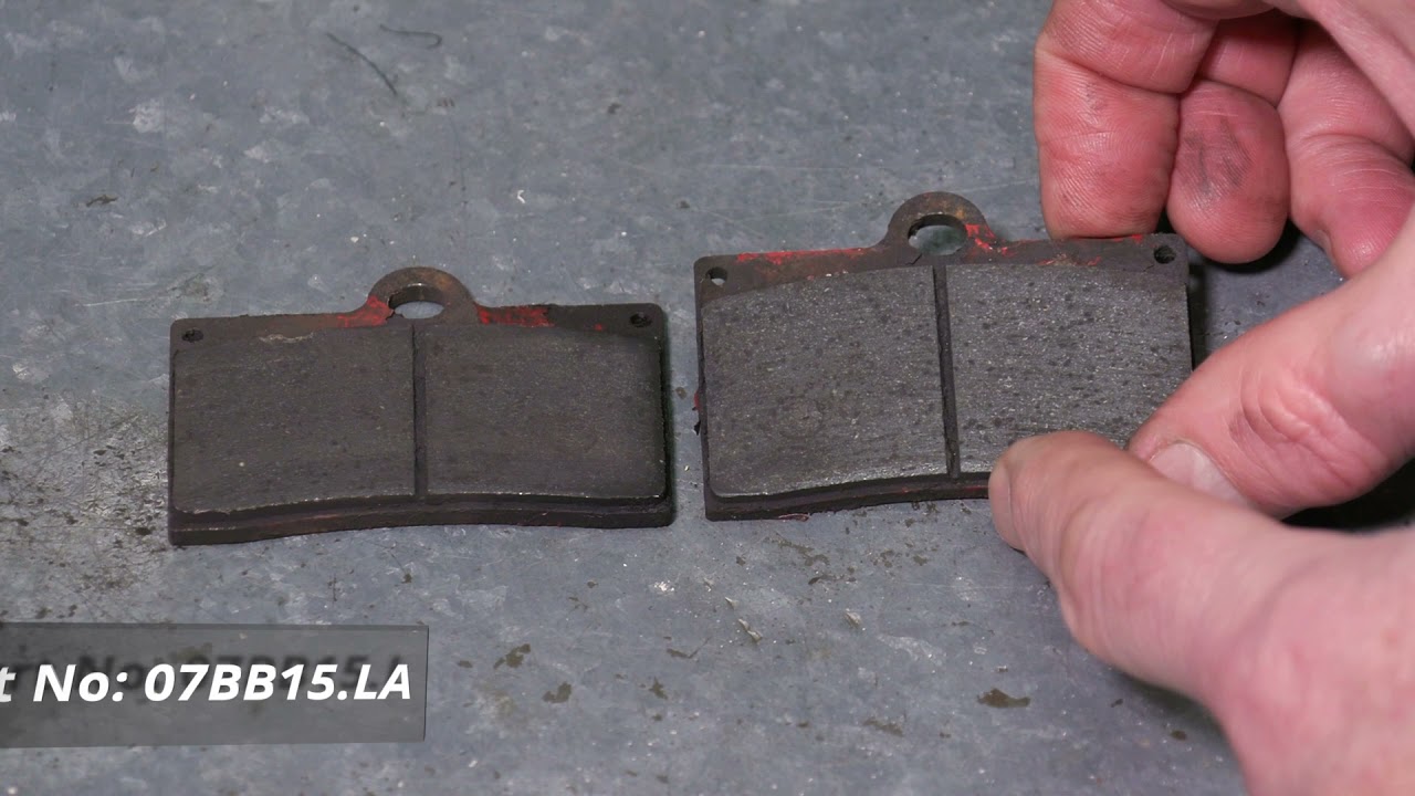 Replacing Front Brake Pads on a Gilera Saturno 350
