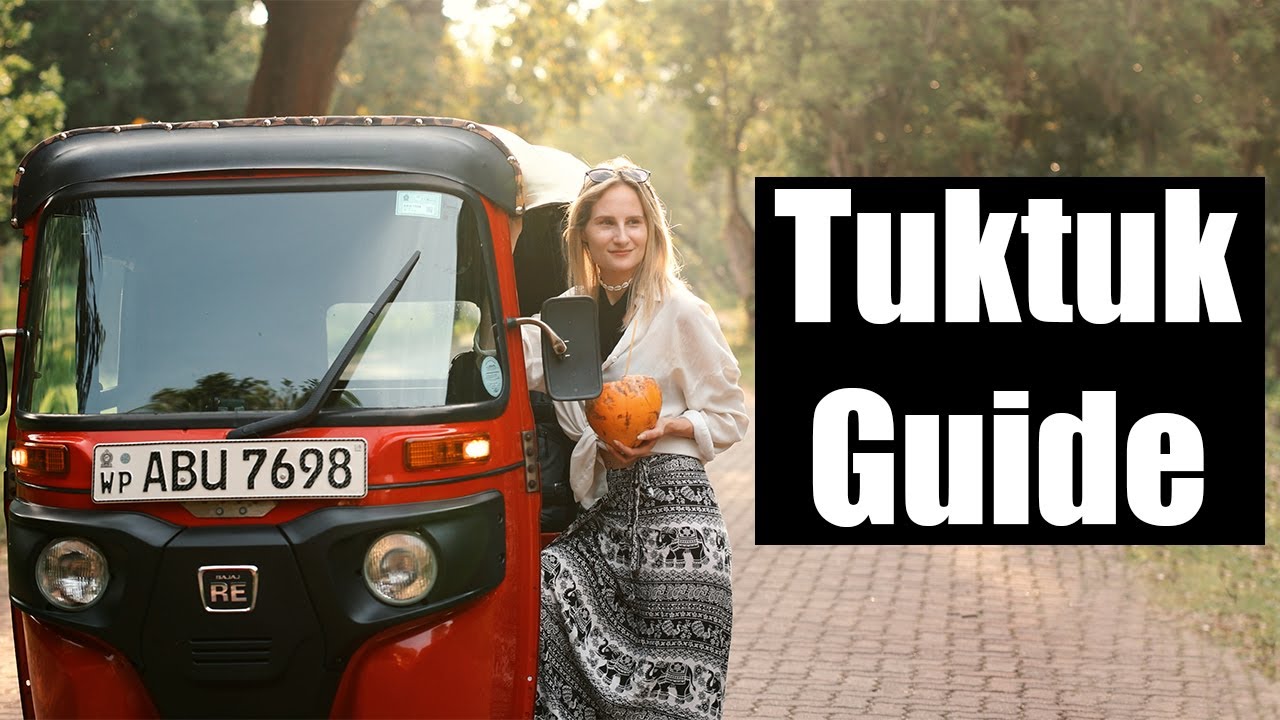 Tuktuk fahren für Anfänger - How to drive a Tuktuk | Sri Lanka 2023