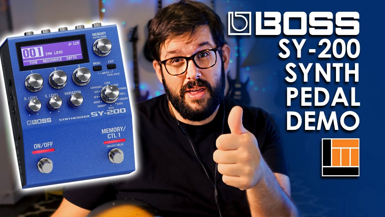 BOSS SY-200 Synthesizer Pedal [Product Demonstration]