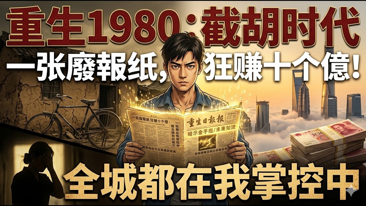 [MULTISUB] 狠！重生1980破產當天，我反手怒扇背叛妻，靠一張廢報紙覺醒「預知情報」！看我如何利用40年信息差，從人人瞧不起的窮光蛋，一路狂飆成跨國巨頭！ | 都市 逆襲 爽劇 |