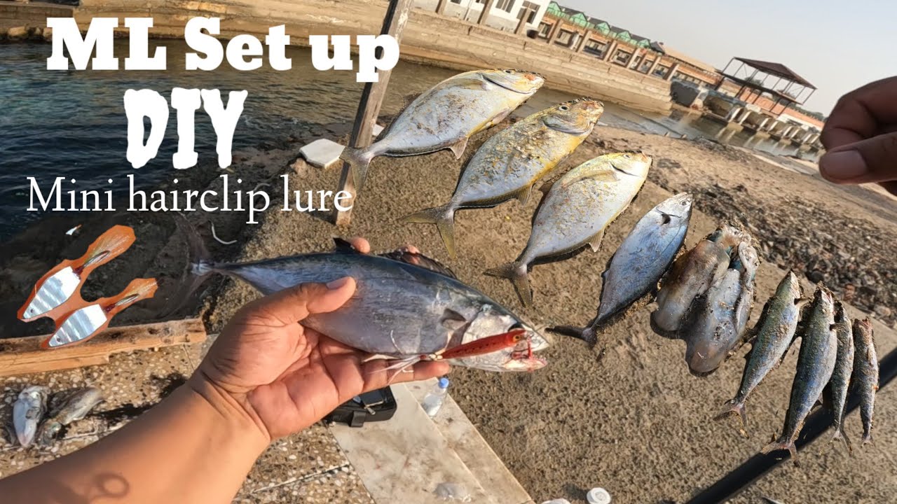 Field test DIY mini hairclip lure at Metal Jig Lure naka Jackpot ng dogtooth tuna