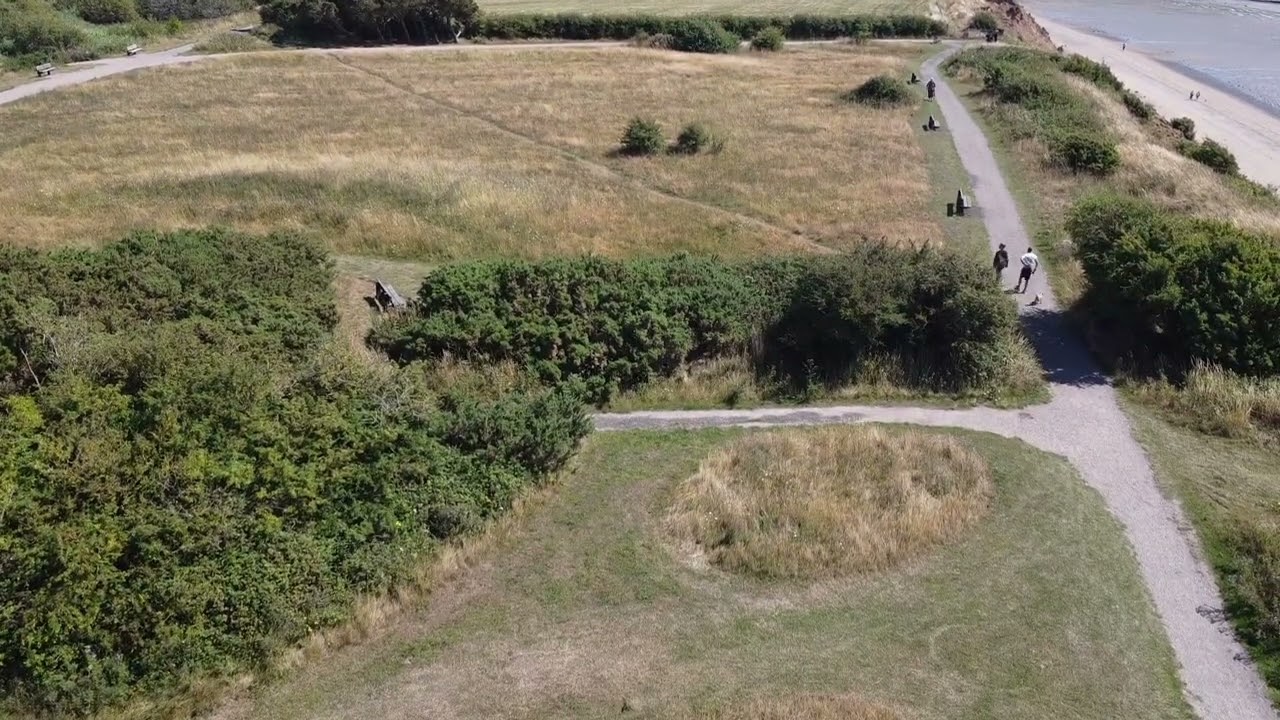 Wirral country Park Aerial View #england #beachlife #djimini2