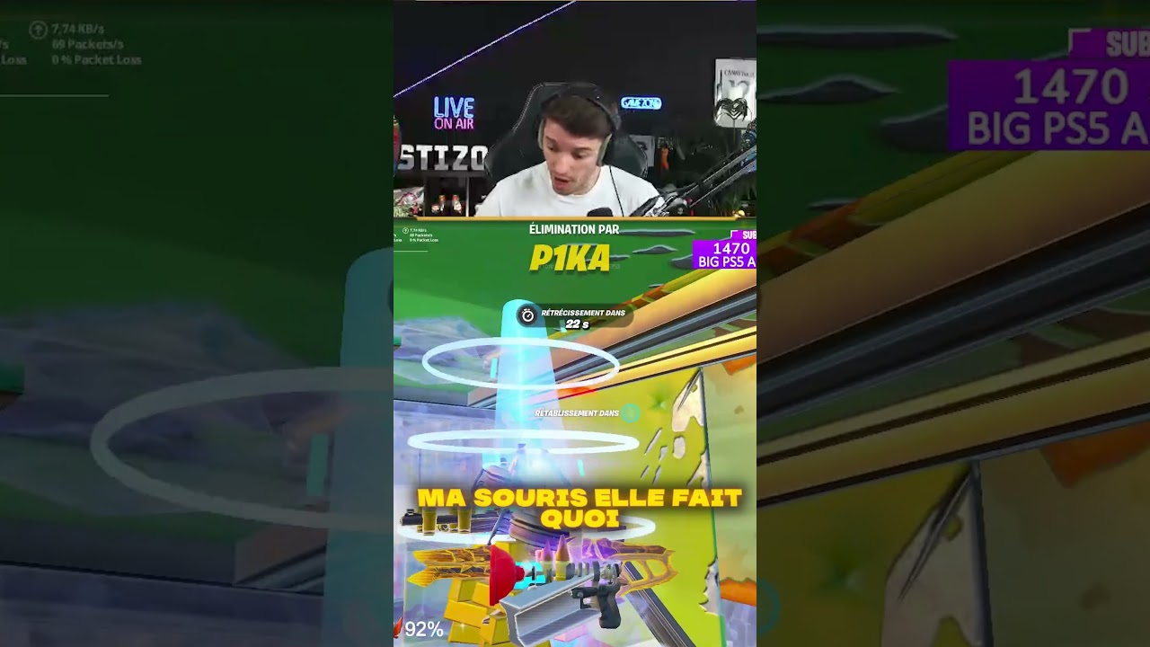 LA PIRE MORT DE STIZO 😂| #fortnite Stizo #shorts