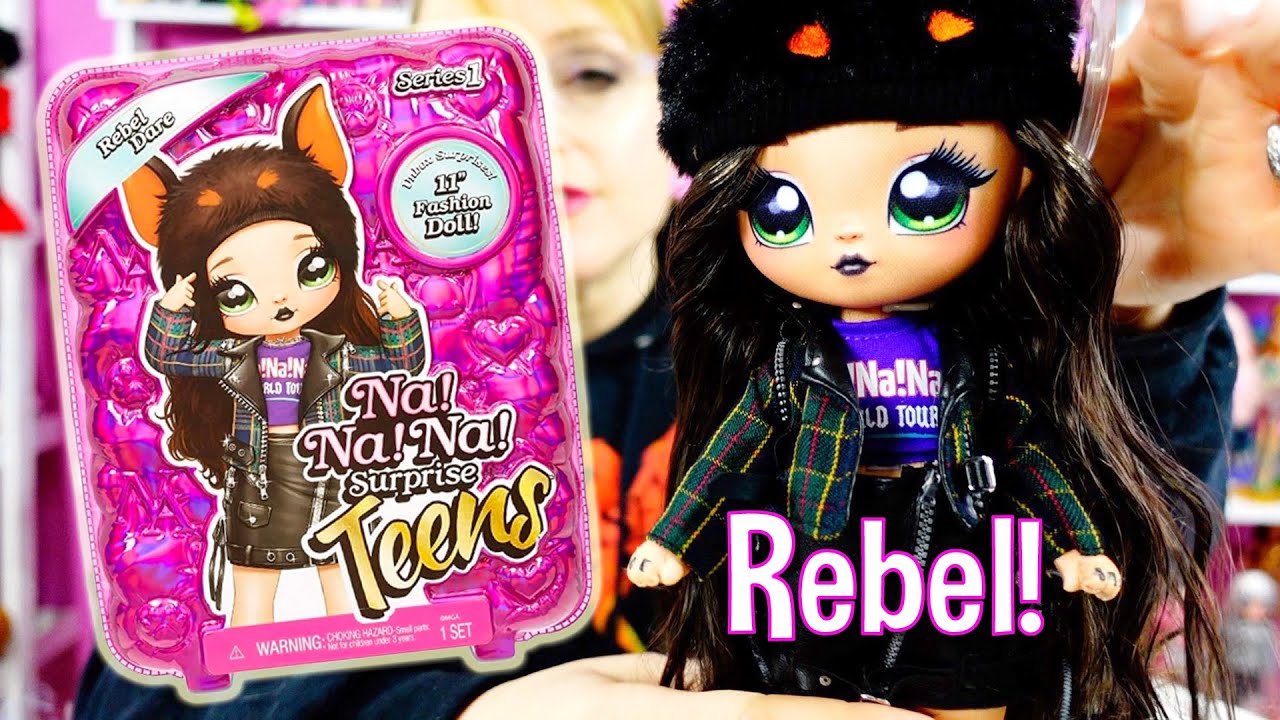 Na Na Na Surprise Teens Rebel Dare Doll - Series 1 Review - New!