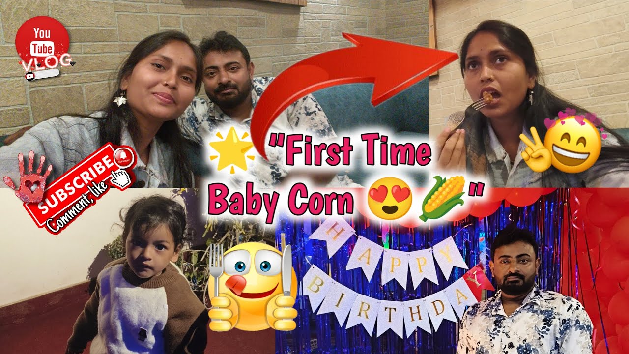 Family Ke Saath Special Dinner Night 💛 Aur Jyoti Ka First Baby Corn Experience 😍🌽🍽️ | Ep-21 #vlog 