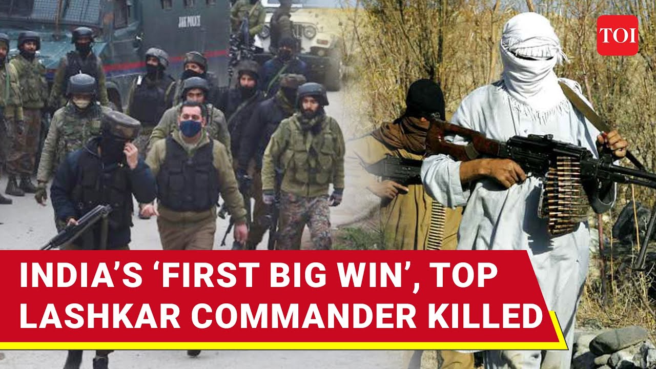 'LeT JOLTED': India's First Win Against Pak Terror After Pahalgam; Top Lashkar Commander Killed